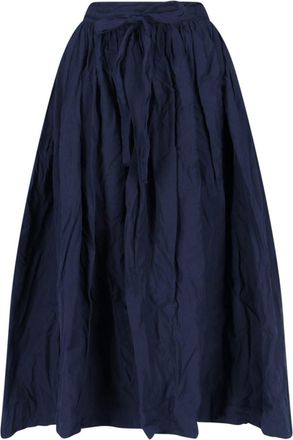 Daniela Gregis Gonna In Satin Di Cotone