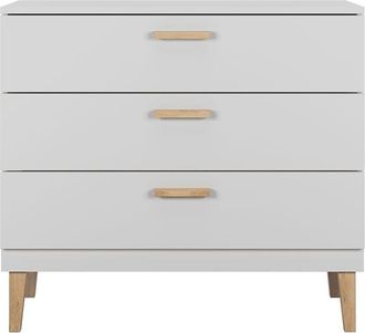 Les Tendances Les Tendances - C&oacute;moda 3 Cajones Kocot Kids Kubi - Blanco