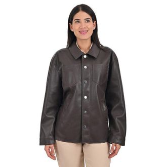 Nine West Womens Shirt Jacket