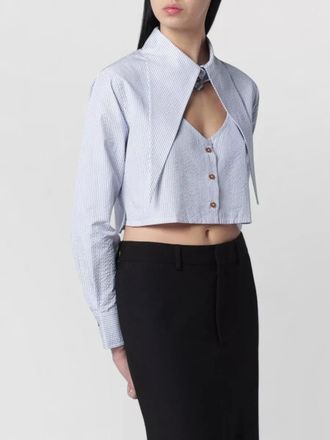 Vivienne Westwood cropped cotton shirt
