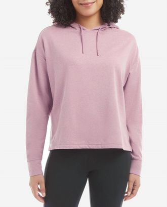 Danskin Sustainable Soft Hoodie In Wistful Mauve