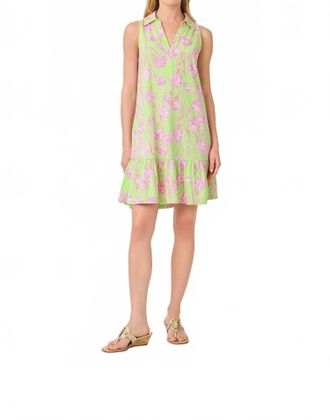 Lilly Pulitzer Riegan Mini Dress In Pistachio Macaron Alina