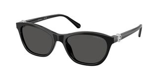 Swarovski SK6070 103887 Womens Sunglasses Black Size 54