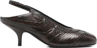 Dries Van Noten Ws252-62 W. L.Shoe Qu.350 Dbrn-Donna