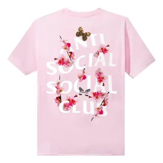 ANTI SOCIAL SOCIAL CLUB Kkoch T-Shirt Pink 0657-100000103KT-PINK