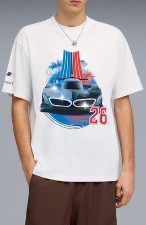 Puma x BMW Replica Special Graphic T-Shirt in Puma White at Nordstrom, Size Xx-Large