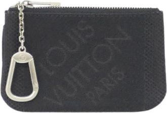 Louis Vuitton Pre-owned Accessories, female, Black, Size: ONE SIZE Pre-owned Damier Geant Coin Key Case