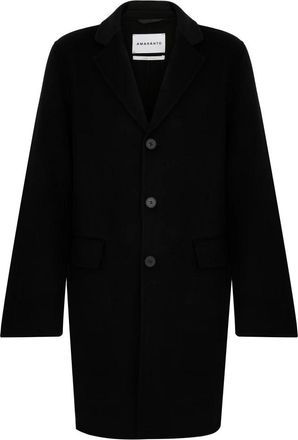Amaranto Stijlvolle Heren Jassen Aw 24 - Heren - Mantel - Zwart - L - Jassen