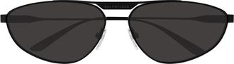 Balenciaga Bb 0417S Zonnebrillen - unisex - Zonnebrillen - Zwart - 66 MM - Accessoires