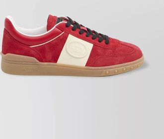 Valentino Garavani low top sneakers in leather and rubber