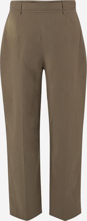 Saint Laurent Womens Cotton Trousers Khaki