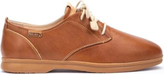 Pikolinos Comfort Veterschoen - Bruin - Dames - Veterschoenen - Bruin - 42 EU - Leer - Schoenen