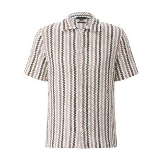 Vince Short Sleeve Shirts, male, Multicolor, Size: XL Short Sleeve Shirts