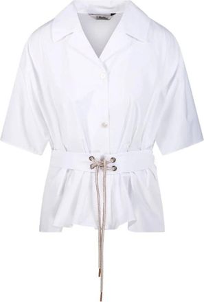Max Mara Shirts - Dames - Overhemden - Wit - L - Overhemden