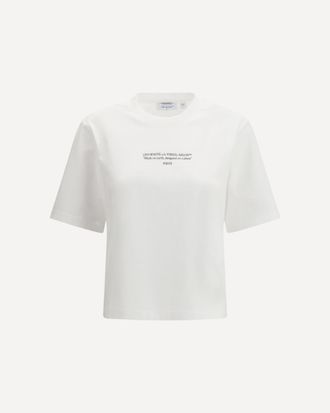 Off-white Made on earth, designed on a plane T-shirt Female XS