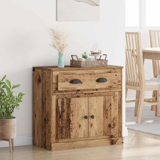 vidaXL Vidaxl Credenza Legno Vecchio 70 X 35,5 X 67,5 Cm Legno Ingegnerizzato