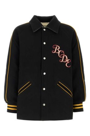 Bode Black Wool Jacket