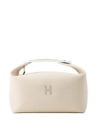 Herm&egrave;s 2021-2025 Large Toile Bride A Brac Case vanity bag - women - Canvas - One Size - Brown