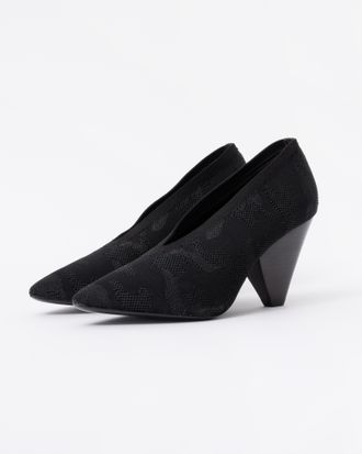 Ash Womens Dream Camo Knit Shoes in Black Textile - Size UK 7