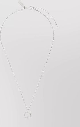 Ferragamo crystal-embellished pendant necklace
