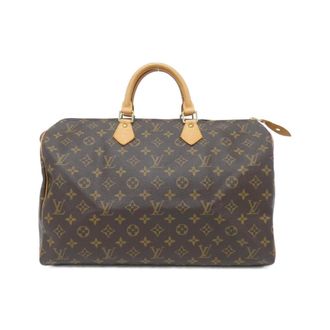 Louis Vuitton Brown Coated Canvas Boston Bag (Pre-Owned)