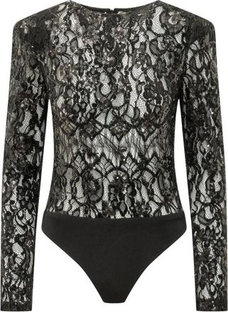 Actualee Bd 000014S2613Ab Bodysuit - Dames - Bodies - Zwart - M - Tops