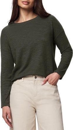 Splendid Callista Long Sleeve T-Shirt in Green Spruce at Nordstrom, Size X-Large