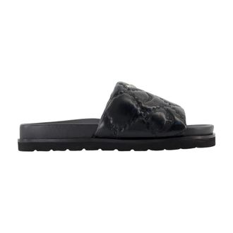 Zadig&Voltaire Sliders, female, Black, Size: 8 US Teddy Bare Vintage Slides