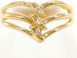 C&A Yellow Gold Yellow Gold (18K) Band Ring (Pre-Owned)