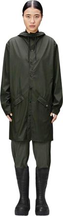 Rains Waterdichte anorak voor volwassenen (unisex) (Groen)