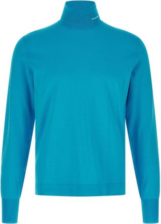 Prada Light Blue Turtle Neck Sweater