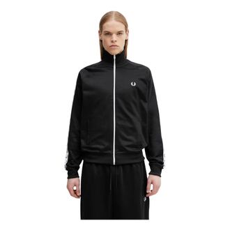 Fred Perry Heren, Sweatshirts & Hoodies, Zwart, Maat: XL