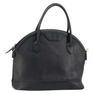 Burberry Pre-owned Vintage Hand Bag - Dames - Vintage Handtas - Zwart - ONE Size - Leer - Vintage