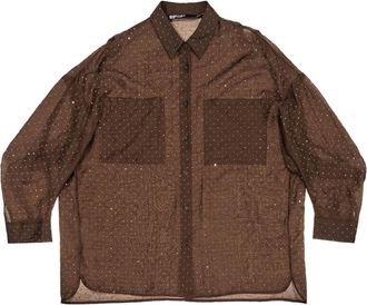 Bimba & Lola oversized shirt - Brown