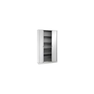 Bisley Armadio a serranda Euro larghezza 1200 mm 4 ripiani