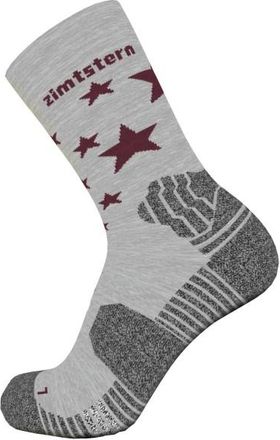 Zimtstern Techsockz MTB Performance Socks Multifunktionssocken - Unisex | grau