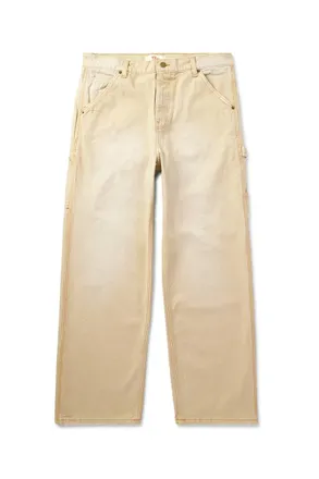 Cherry Los Angeles Wide-Leg Cotton-Canvas Trousers