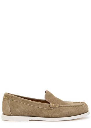 Polo Ralph Lauren Merton Suede Loafers - Beige - 11 (IT44 / UK10)