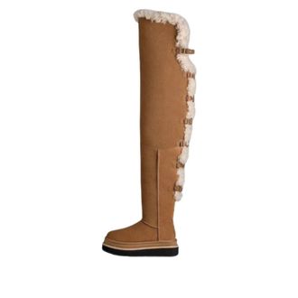 UGG (WMNS) UGG x Sacai Thigh High Boot Chestnut 1175215-CHE