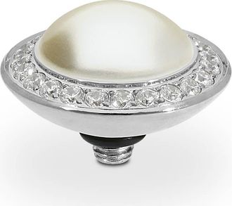 Qudo Tondo Deluxe Top 0.51 - Silver in Cream Pearl at Nordstrom
