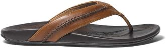 Olukai Mens Mea Ola Flip-Flops Khaki 13