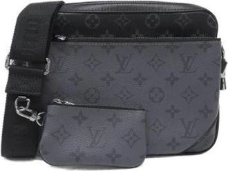 Louis Vuitton Pre-owned Monogram Eclipse Schoudertas - Heren - Vintage Schoudertas - Grijs - ONE Size - Vintage