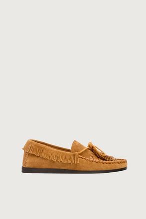 Isabel Marant Womens Fitza Moccasin In Cognac