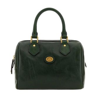 The Bridge Handbags, female, Green, Size: ONE SIZE Leather Handbag