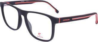 Carrera Mens 55 mm Black Opticals