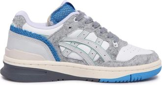 Asics Ex 89 Wit/Dolphin Blauw Schoenen - Dames - Sneakers - Veelkleurig - 38 EU - Schoenen