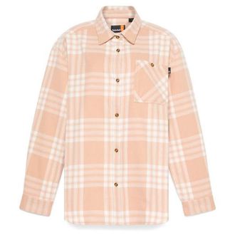 Timberland Midweight Flannel Pocket Shirt Bluse f&uuml;r Damen | beige