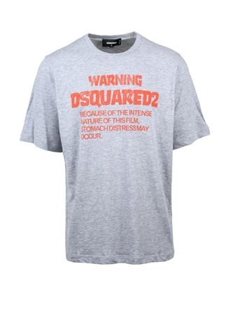 Dsquared2 Crew Neck T-Shirt In Soft Cotton-Viscose Blend