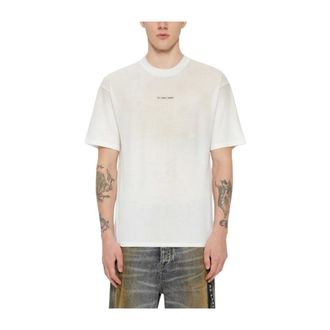 44 Label Group T-Shirts, male, White, Size: 3XL Jersey T-shirt