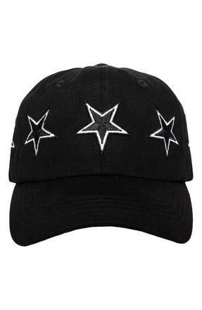 Pleasures X Zero Skateboards Stars Baseball Cap in Black at Nordstrom